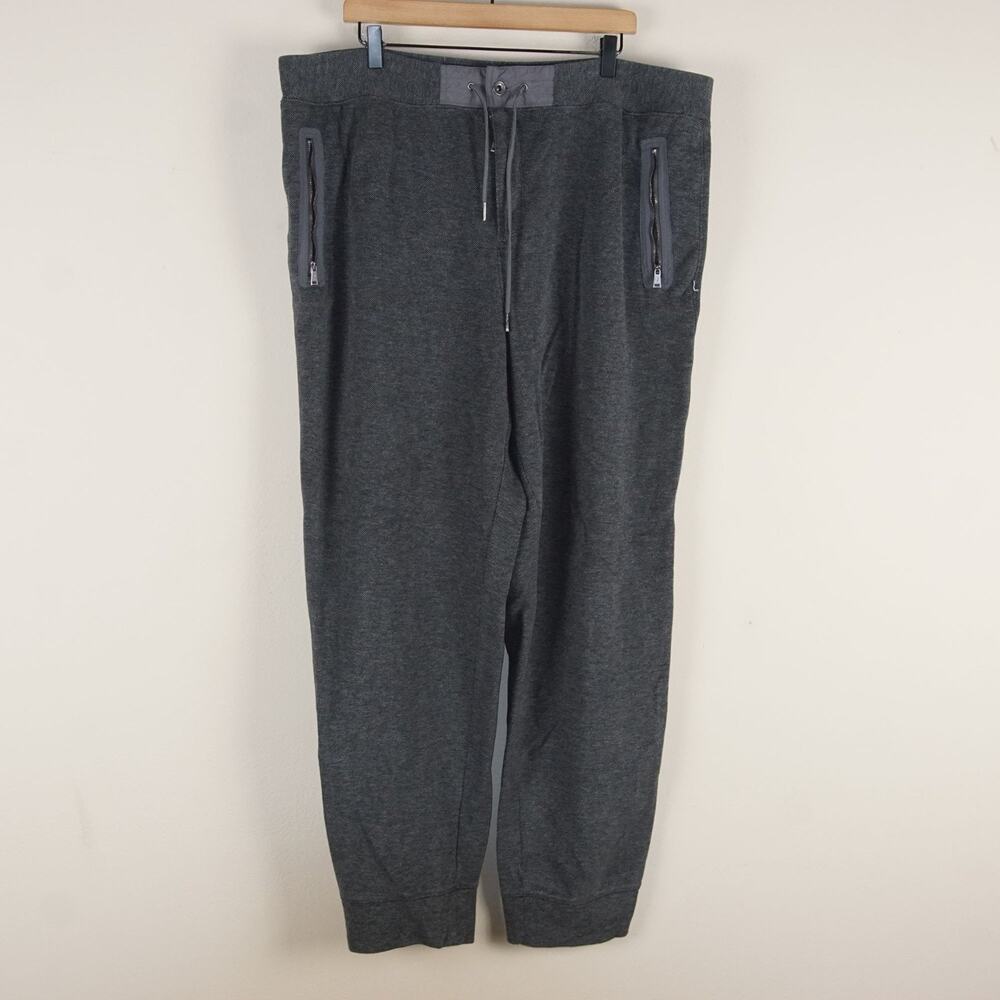 Polo Ralph Lauren Birdseye Cotton Blend Gray Knit Joggers Mens Sz 2XL Tall